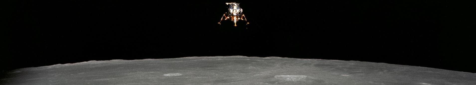 Lunar Module Departing